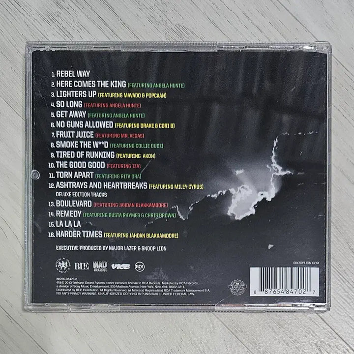 [BUNJANG] Snoop Lion Reincarnated US Edition CD / Snoop Lion - 스눕 라이언 - Reincarnated - 미국반 CD