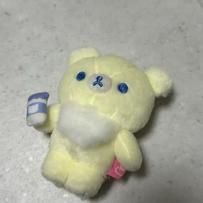 [BUNJANG] Neko Neko Onsen Chairoikoguma Mascot Keyring / 네코네코 온천 챠이로이코구마 마스코트 키링