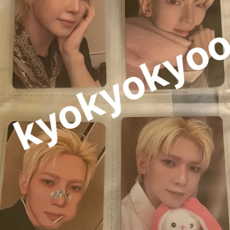 [BUNJANG] ATEEZ Yeosang Bundle Set Photocard / 에이티즈 여상 포카 4장 일괄