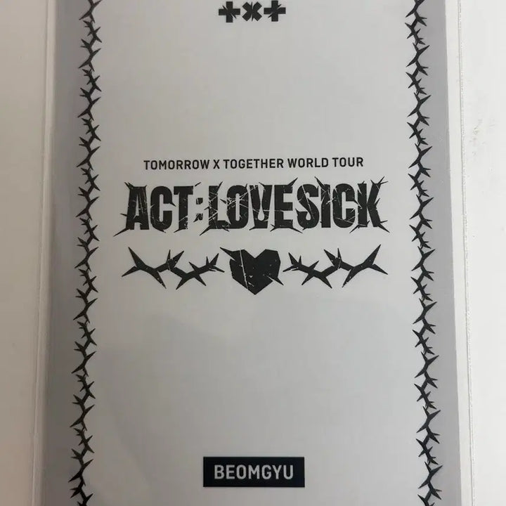 [BUNJANG] Beomgyu DVD Photocard / 범규 디비디 포카