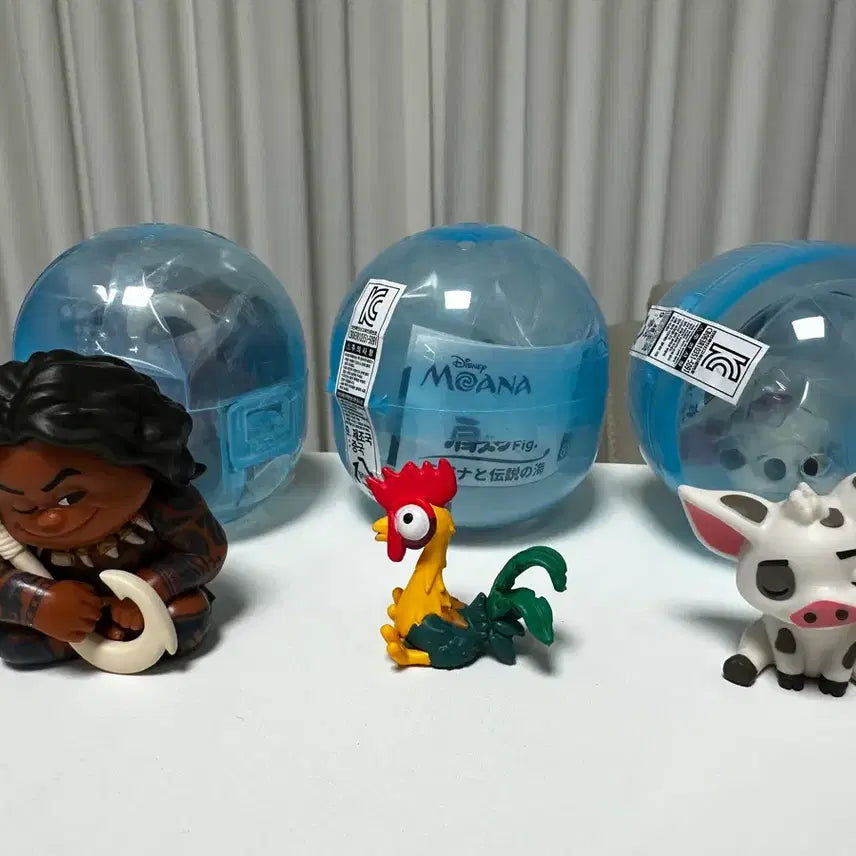 [BUNJANG] Moana Napping Gacha Set / 모아나 꾸벅 가챠 3종 일괄 판매