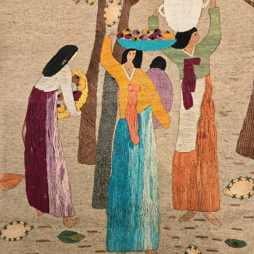 [BUNJANG] 1960-70s Korean Traditional Embroidery &