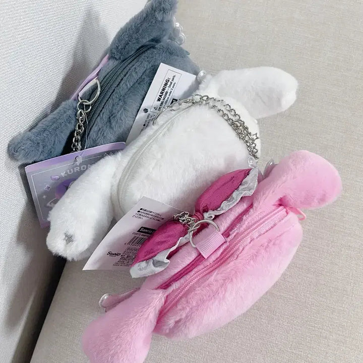 [BUNJANG] Sanrio Kuromi, Cinnamoroll, My Melody Pouch Set / 산리오 쿠로미 시나모롤 마이멜로디 파우치 3종 개당