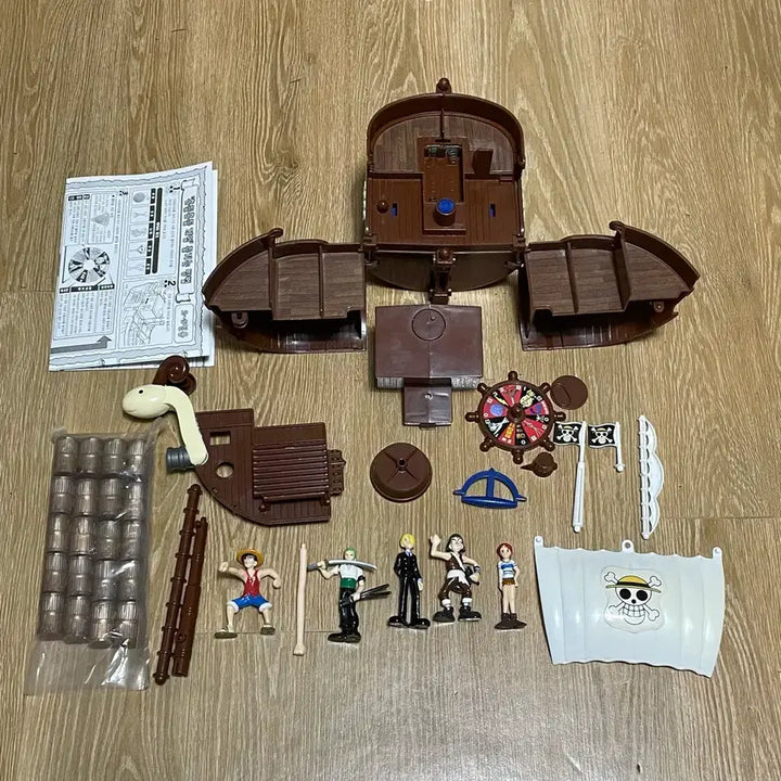 [BUNJANG] Bandai One Piece Shaking Going Merry Figure Set / 반다이 원피스 흔들흔들 고잉메리호 피규어 세트