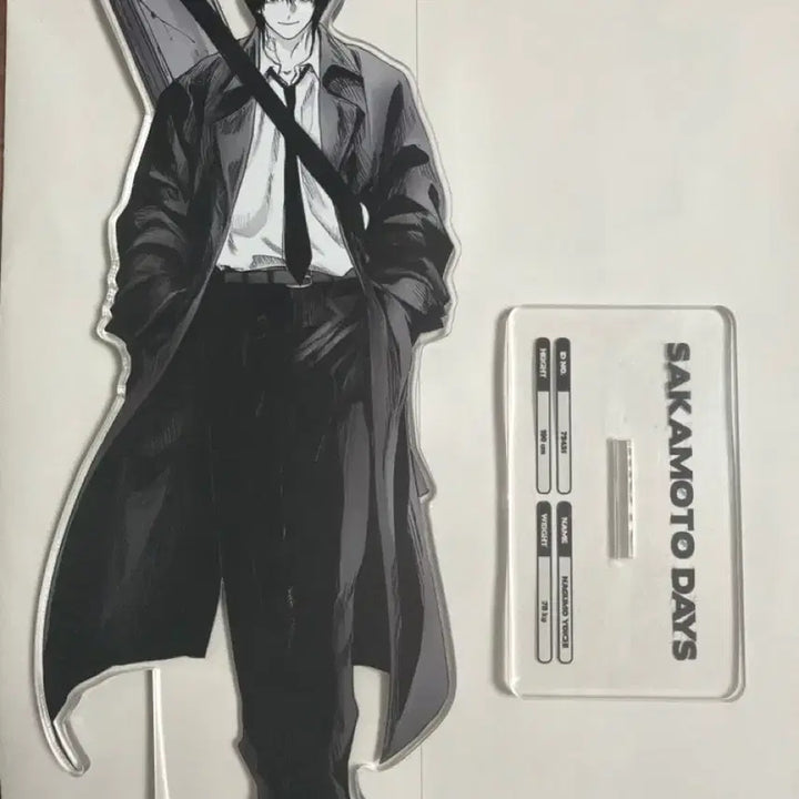 [BUNJANG] Sakamoto Days Nagumo Double-Sided Acrylic Stand / 사카모토 데이즈 나구모 비공식 아크릴 판매