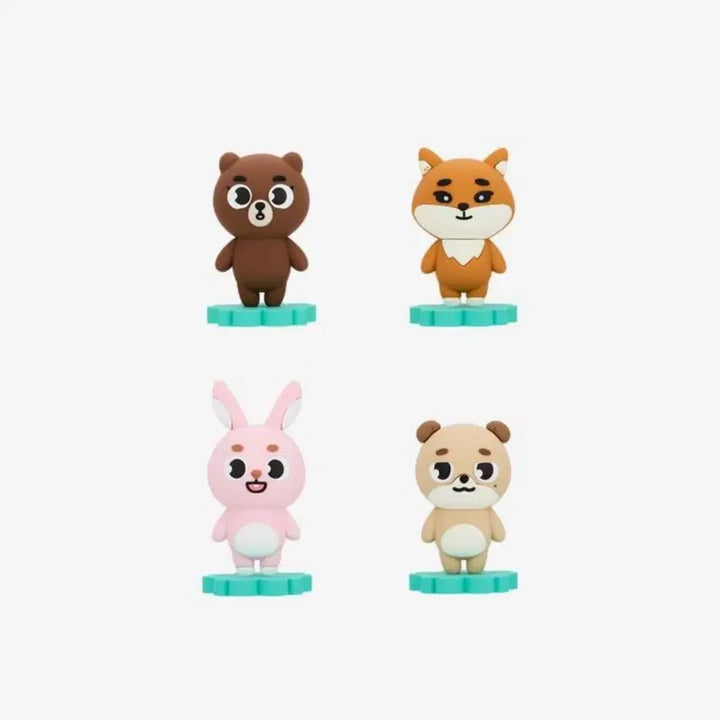 [BUNJANG] DAY6 Ddenguimals Bundle Set Figures / 데이식스 데니멀즈 방케필돈 피규어 일괄