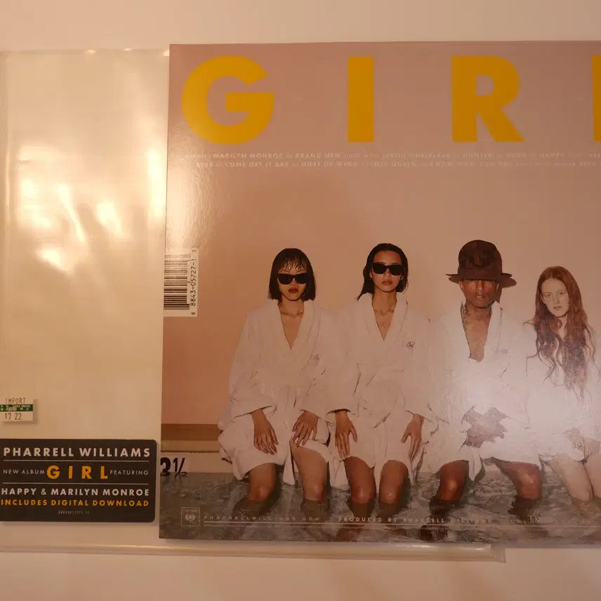 [BUNJANG] Pharrell Williams G I R L LP (2014 US First Press) / [LP] 퍼렐 윌리엄스 Pharrell Williams - G I R L (2014 미국 초반)
