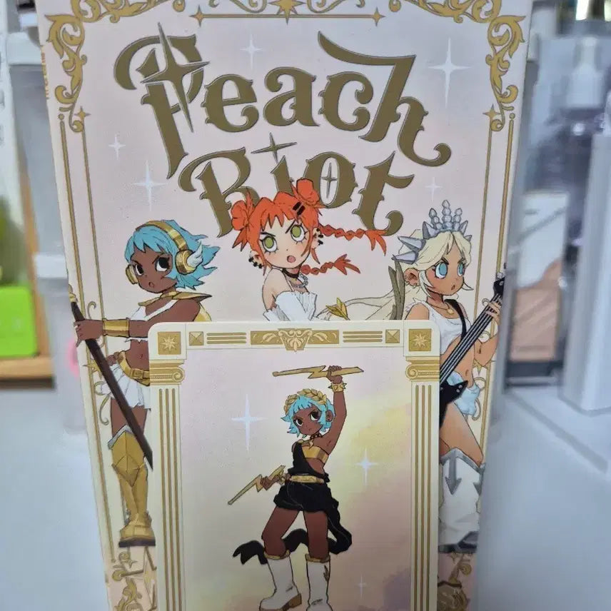 [BUNJANG] POP MART Peach Riot Power Cord Frankie (The Thunder) Vinyl Figure / 팝마트 피치라이엇 파워코드 프랭키(더 썬더) 비닐미개봉상품