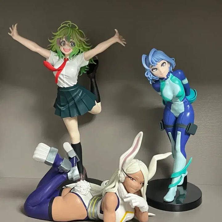 [BUNJANG] My Hero Academia Glitter &amp; Glamours Hagakure Nejire Mirko Bundle Set Figure / 히로아카 피규어 글리터 앤 글래머러스 하가쿠레 네지레 미르코 일괄