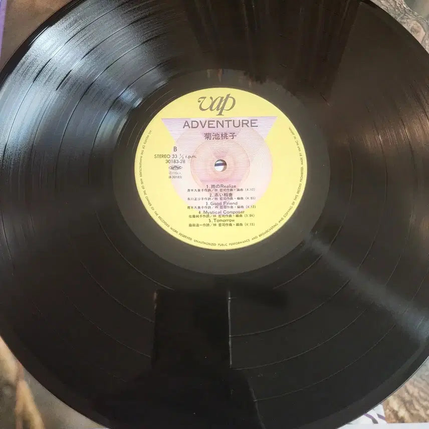 [BUNJANG] Kikuchi Momoko Adventure LP (1986) City Pop Vinyl / 명반 추천 시티팝 키쿠치모모코 Kikuchi Momoko ADVENTURE LP 앨범