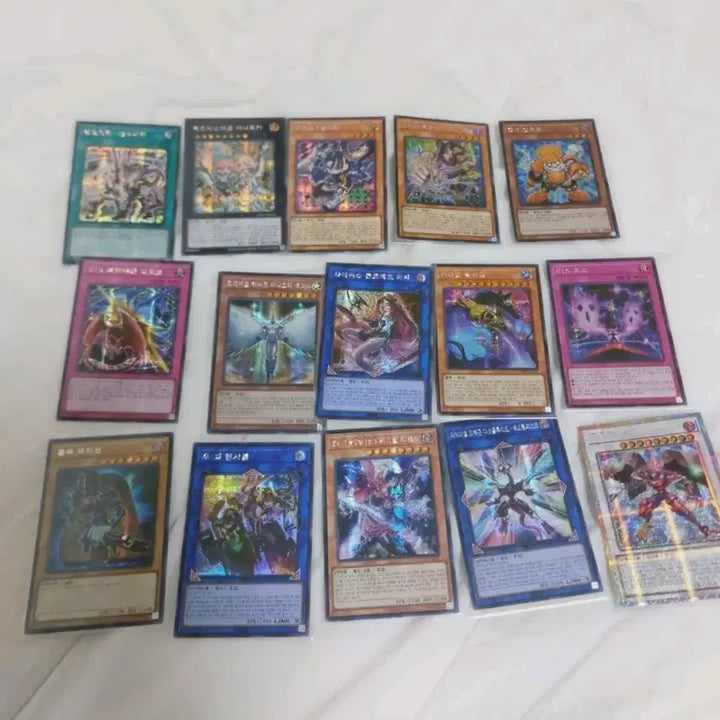 [BUNJANG] Yu-Gi-Oh! Secret Rare &amp; Prismatic Secret Rare Cards / 유희왕 시크 14장 프싴 1장
