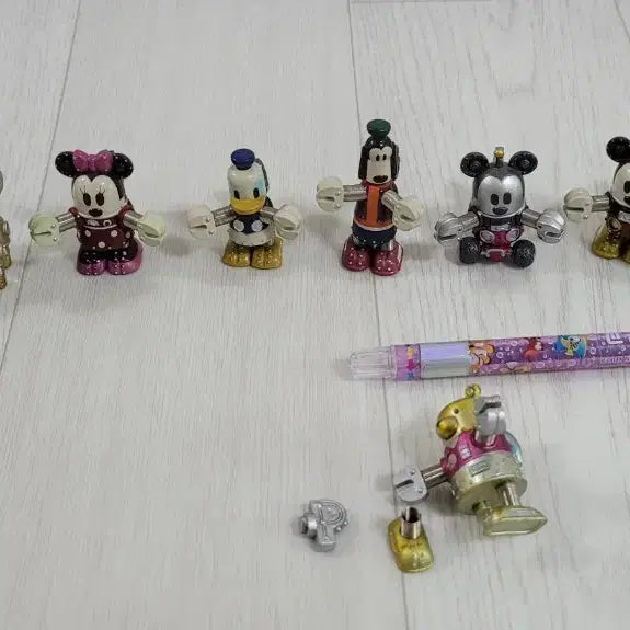 [BUNJANG] Disney ROBO-D Collection Vintage Mini Figure Set / 고전 빈티지토이 디즈니 ROBO-D 컬렉션