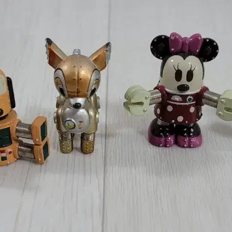 [BUNJANG] Disney ROBO-D Collection Vintage Mini Figure Set / 고전 빈티지토이 디즈니 ROBO-D 컬렉션