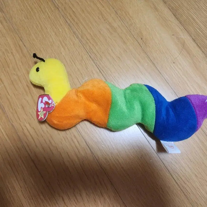 [BUNJANG] TY Rainbow Caterpillar Plush Toy / ty 애벌레 인형