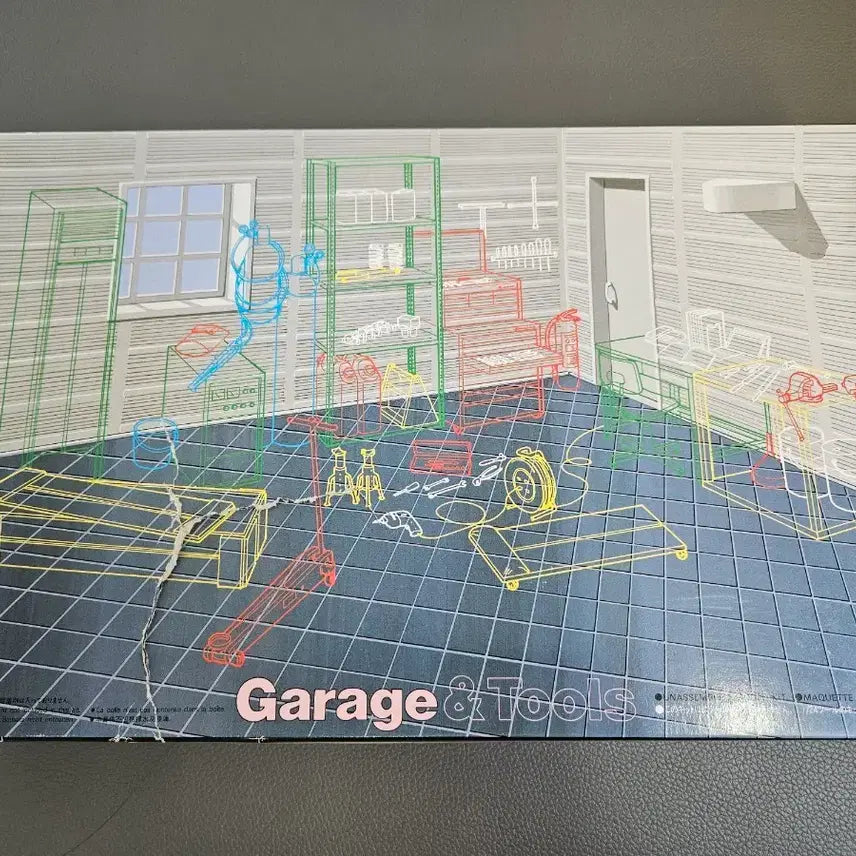 [BUNJANG] Garage Model Kit / 차고 프라모델 키트