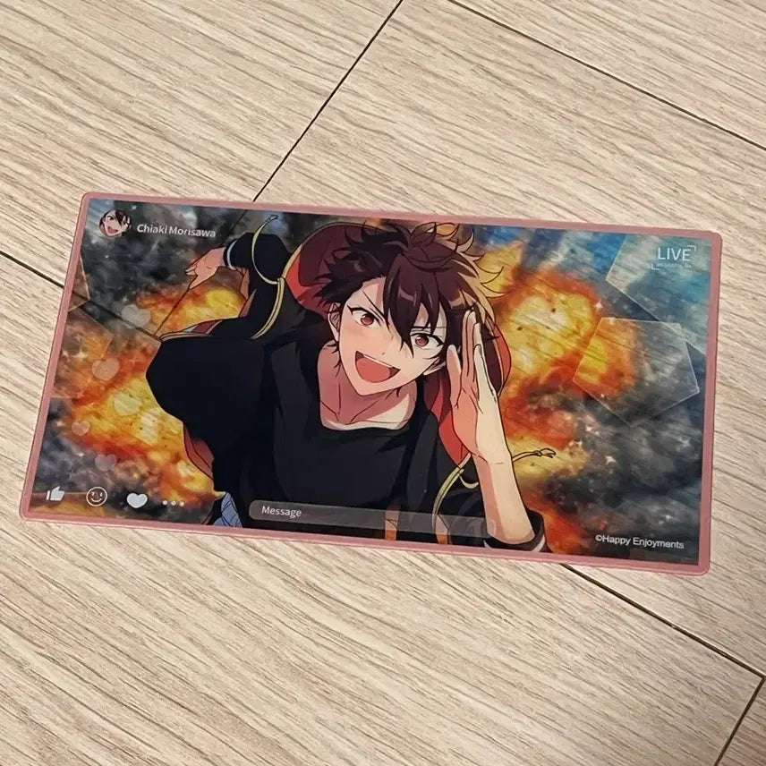 [BUNJANG] Ensemble Stars Chiaki Nanami Chinese Merchandise Clear Card / 앙스타 치아키 중스타 클리어카드