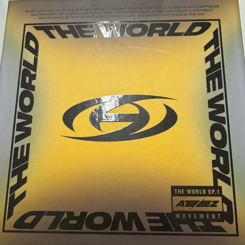 [BUNJANG] ATEEZ Mini Album Vol. 8 THE WORLD EP1 MOVEMENT / 에이티즈 ATEEZ 미니 8집 THE WORLD EP1 MOVEMENT