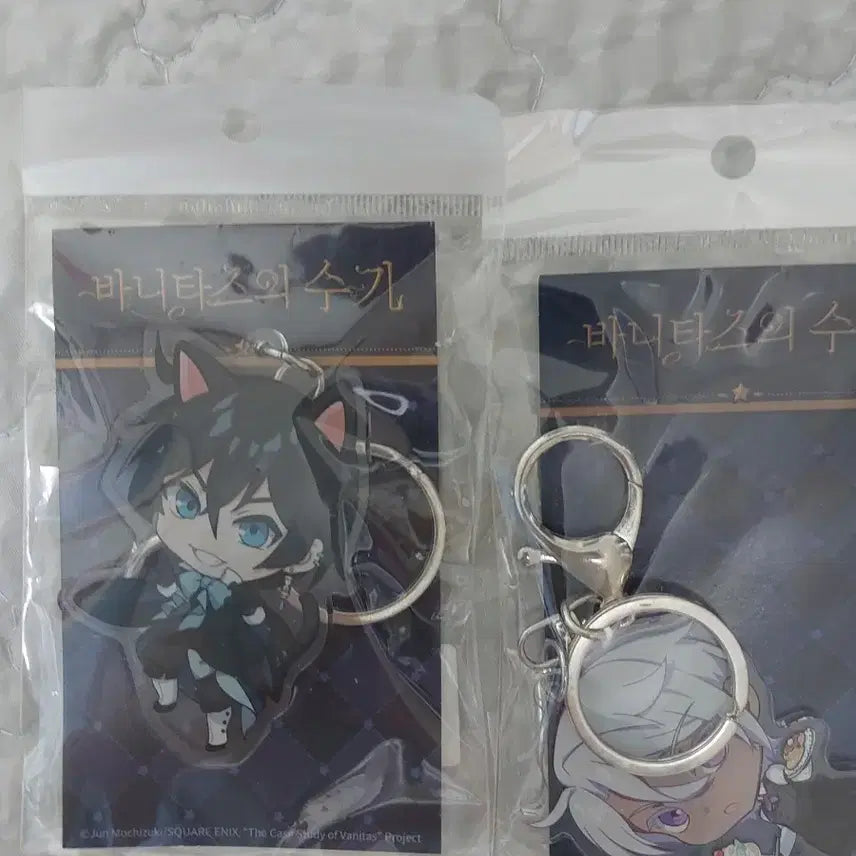 [BUNJANG] Vanitas no Karte Stand &amp; Keychain Bundle Set / 바니타스의수기 스탠드, 키링 일괄 판매