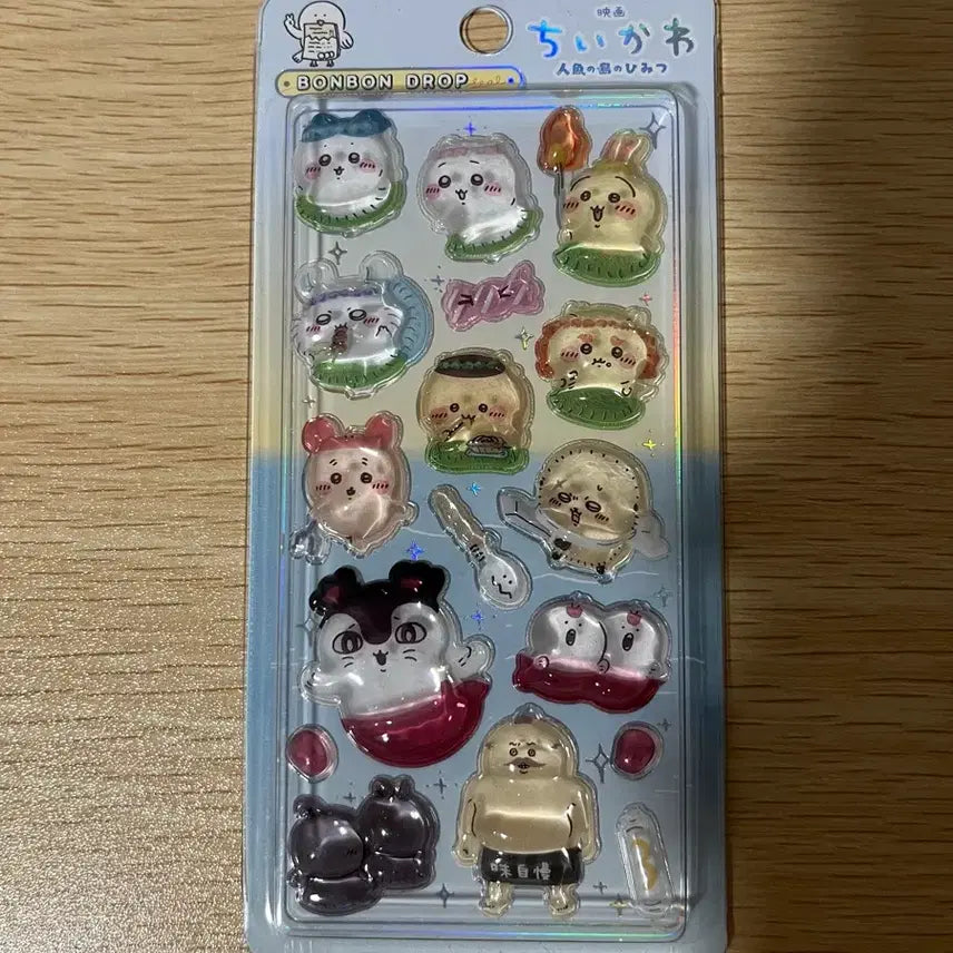 [BUNJANG] Chiikawa Movie Special Edition Sticker / 치이카와 영화 특전 2 봉봉 드롭 스티커