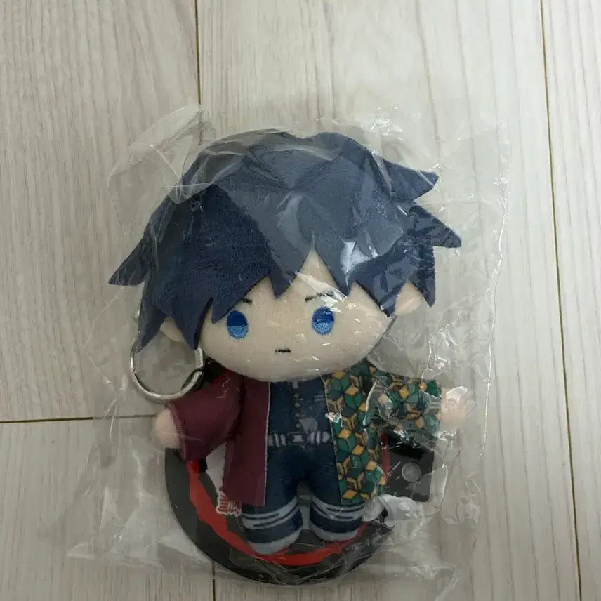 [BUNJANG] Demon Slayer Tomioka Giyu Plushie Keychain / 토미오카 기유 애니플렉스 누이 인형 키링 귀멸의칼날 무한성