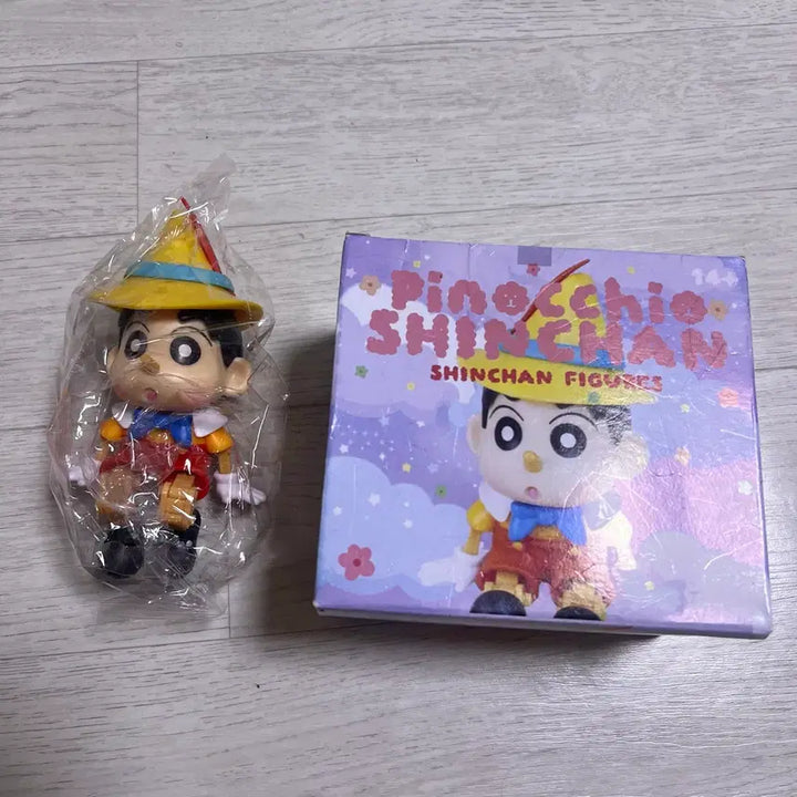 [BUNJANG] Shin-chan Pinocchio Figure Box Set / 짱구 피노키오 피규어