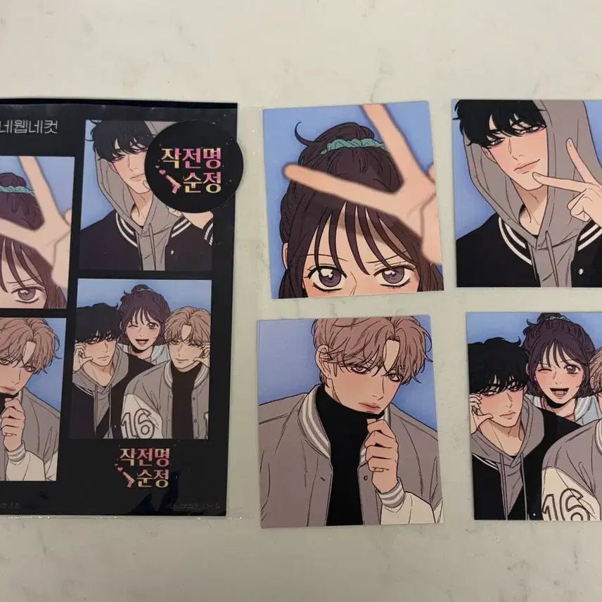 [BUNJANG] Operation Pure Heart Life Four Cuts Naver Webtoon Goods / 작전명순정 인생네컷 네이버웹툰 네웹네컷 굿즈