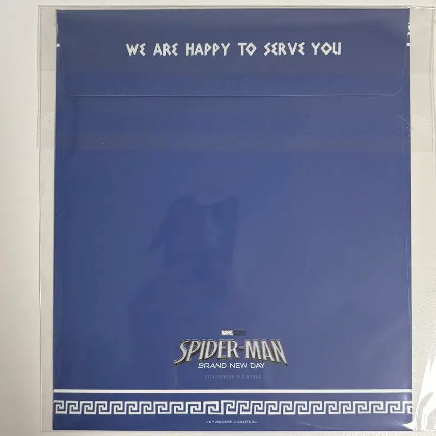 [BUNJANG] Spider-Man Brand New Day POB Letter / 스파이더맨 브랜드 뉴 데이 특전 편지