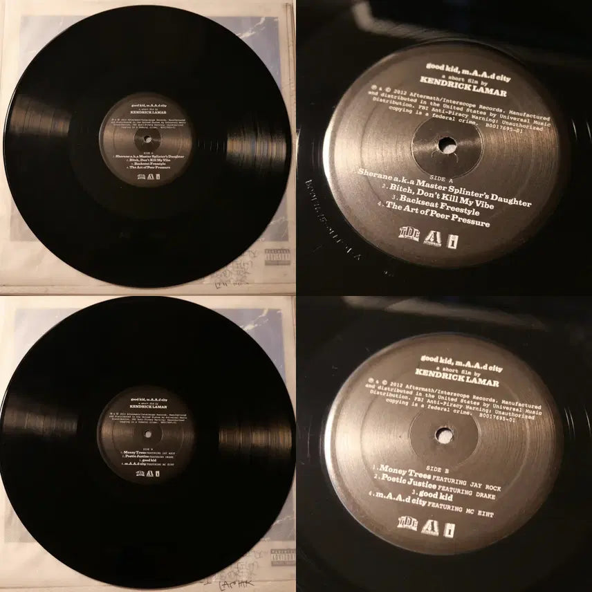 [BUNJANG] Kendrick Lamar Good Kid, M.A.A.D City (Deluxe Edition) 2LP Vinyl (2012 US Press) / [LP] 켄드릭 라마 - good kid, m.A.A.d city (Deluxe) (2012 미국 초반)
