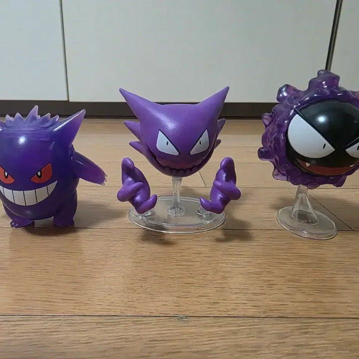 [BUNJANG] Pokemon Jazzwear Ghost/Haunter/Gengar Battle Figure 3-Set / 포켓몬 재즈웨어 고스트/고우스트/팬텀 배틀피규어 3종 세트
