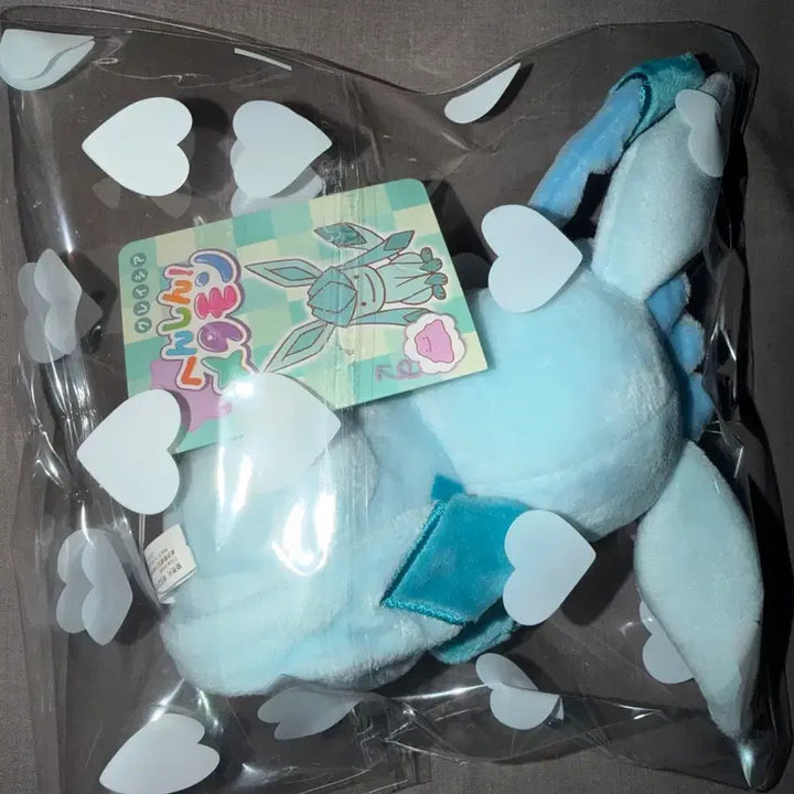 [BUNJANG] Pokemon Center Vaporeon Metamon Plush / 변신메타몽 글레이시아