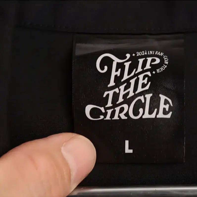 [BUNJANG] INI 2024 FLIP THE CIRCLE Official Work Shirt / INI 2024 팬콘 FLIP THE CIRCLE 공식 워크셔츠