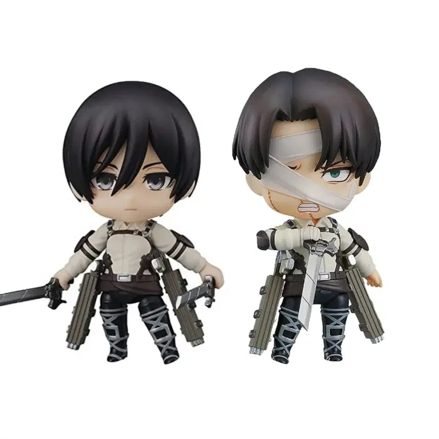 [BUNJANG] Attack on Titan Final Season Mikasa Ackerman &amp; Levi Ackerman Nendoroid Bundle Set / 일괄) 진격의 거인 파이널 미카사, 파이널 리바이 넨도
