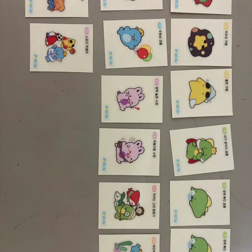 [BUNJANG] Pixelie Sticker Pack / 픽셀리 띠부실