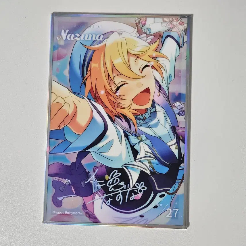 [BUNJANG] Ensemble Stars Nazuna Nito Chugoku Star Offline Limited Shikishi / 앙스타 나즈나 중스타 오프라인 한정 색지