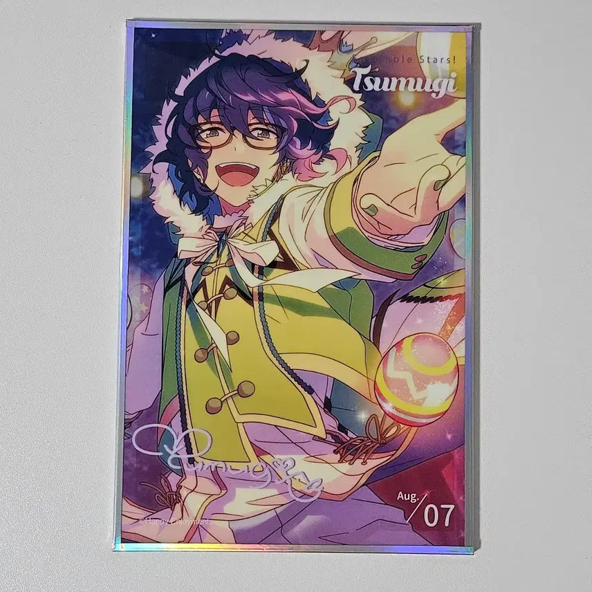[BUNJANG] Ensemble Stars Tsumugi Chinese Offline Exclusive Shikishi / 앙스타 츠무기 중스타 중국 오프라인 한정 색지