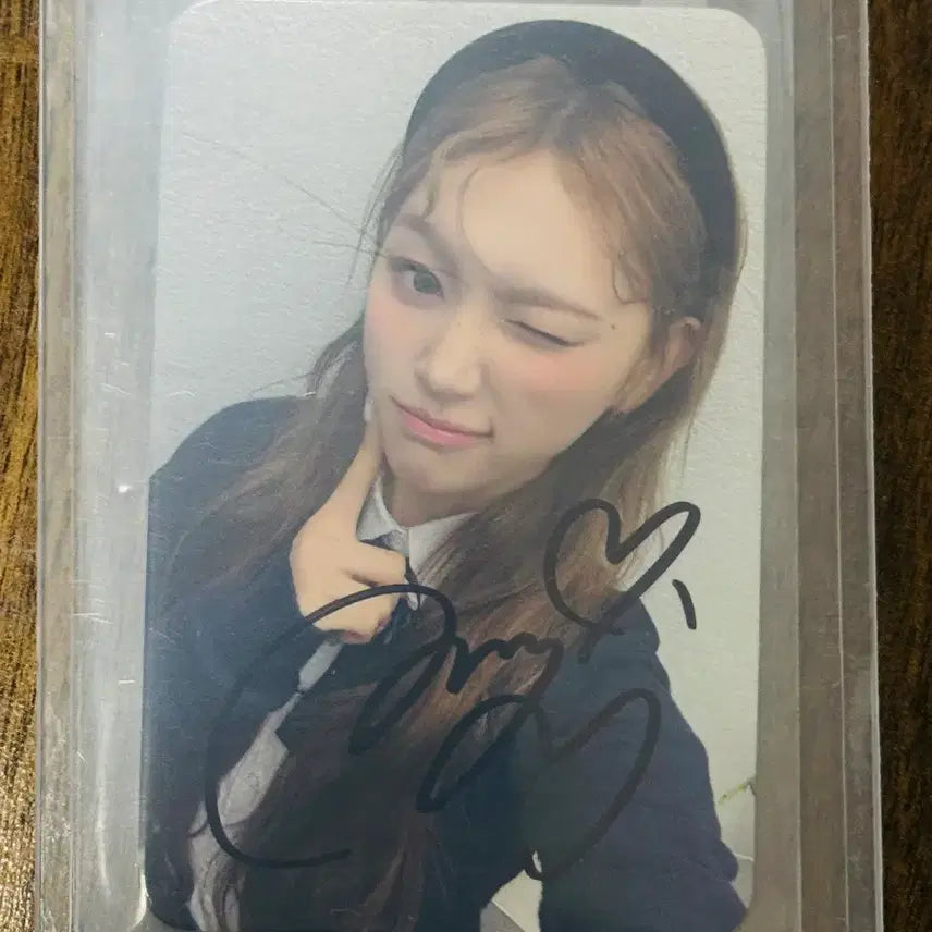 [BUNJANG] RESCENE Mina Signed Photocard / 리센느 미나미 싸인포토카드