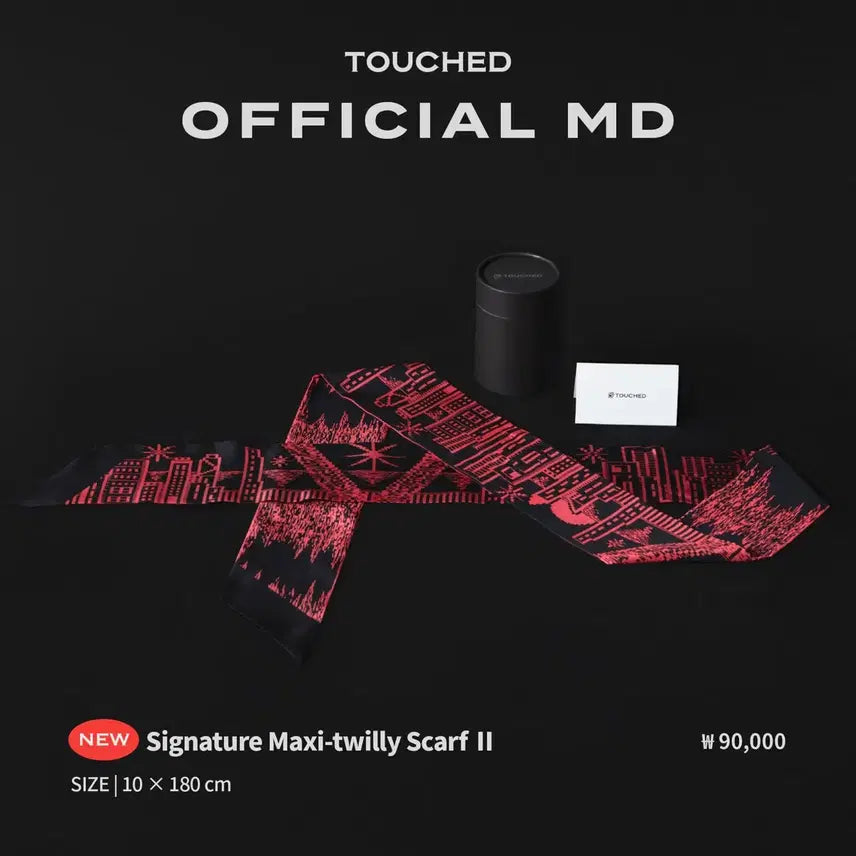 [BUNJANG] Touched Highlight 2 Scarf / 터치드 하이라이트2 스카프