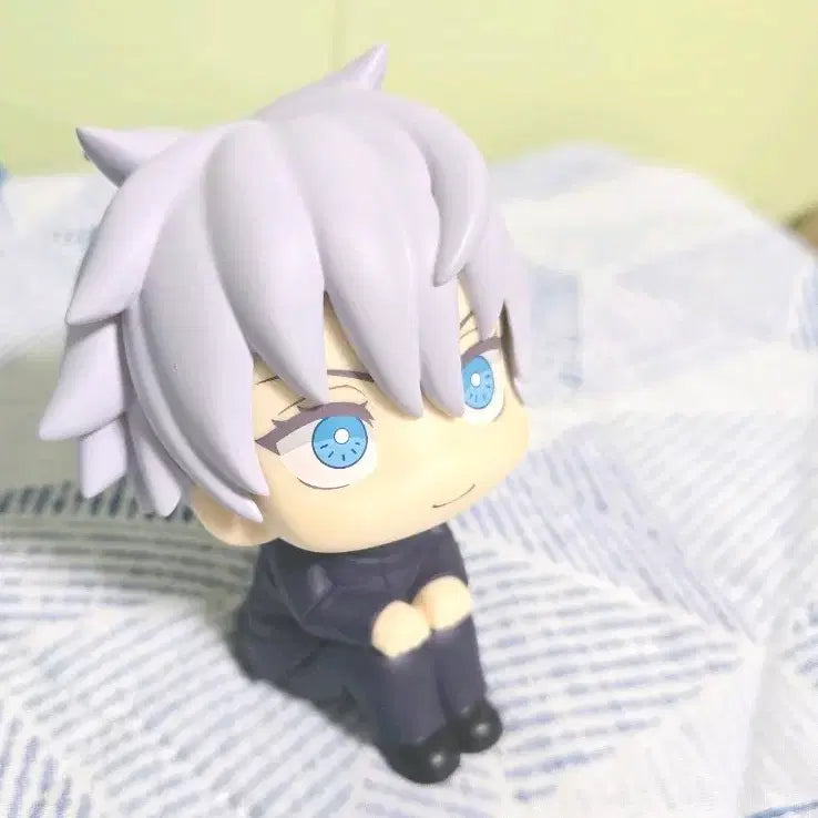 [BUNJANG] Jujutsu Kaisen Satoru Gojo Lookup Figure + Special Badge Set / 고죠 선생 룩업 + 특전뱃지 (박스ㅇ) 단순개봉 주술회전