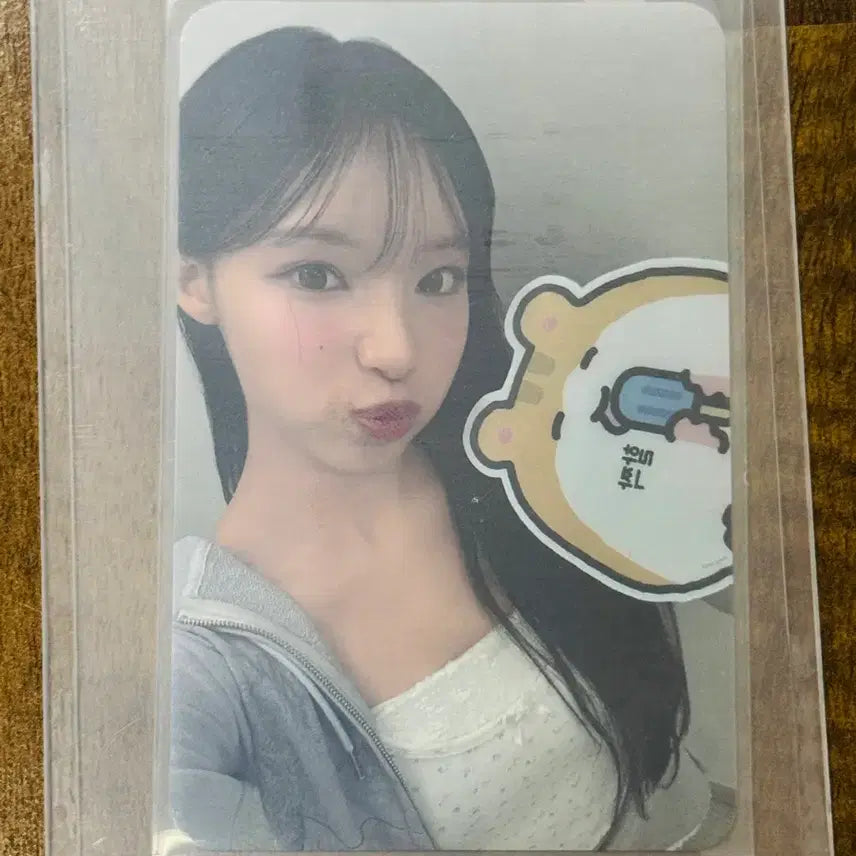 [BUNJANG] RÉCENT LUNE Wonyoung Hamster Studio Photocard / 리센느 원이 햄스터 공방포카 포토카드