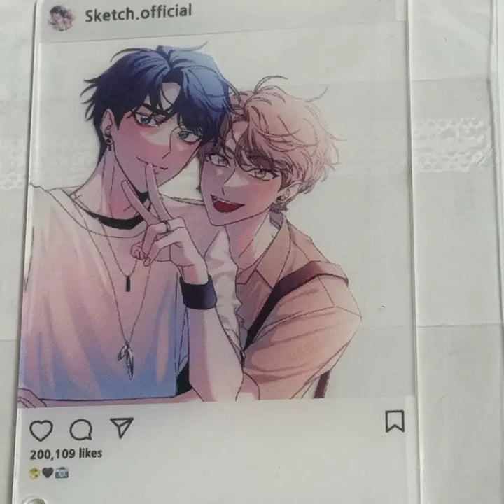 [BUNJANG] Sketch Acrylic Photocard / 스케치 아크릴 포카 양도