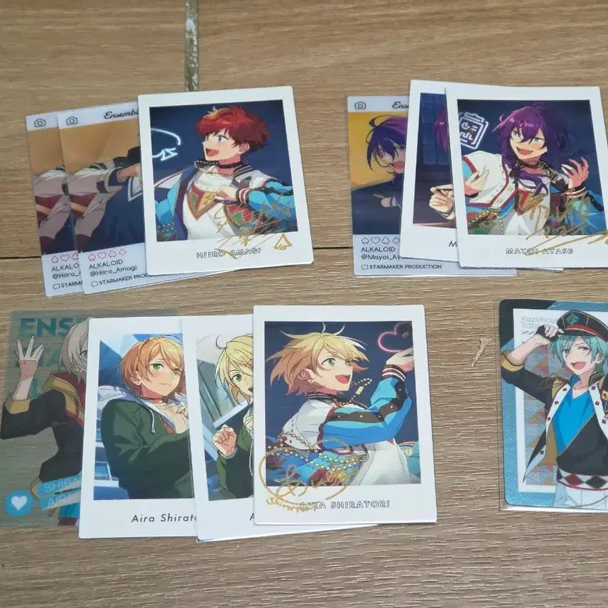 [BUNJANG] Ensemble Stars Alkaloid Pashacards Bundle Set / 앙스타 알칼로이드 파샤 일괄 양도