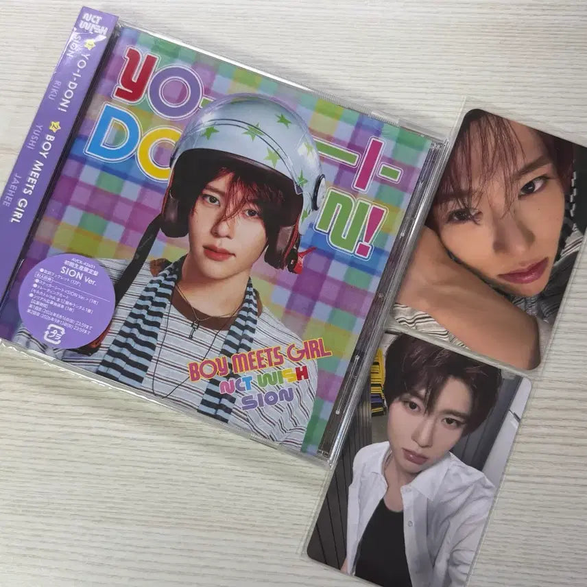[BUNJANG] NCT Wish Zion Lucky Draw Bundle Set Photocard / 일괄) 엔시티 위시 보밋걸 요이돈 시온 포카 개인반 타워레코드