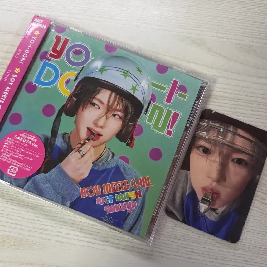 [BUNJANG] NCT WISH YOSHI PHOTOCARD BUNDLE SET (SAKUYA) / 일괄)엔시티 위시 보밋걸 요이돈 사쿠야 개인반 단체반 포카 호루라기