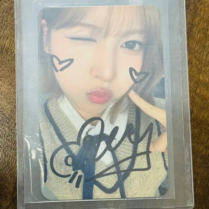 [BUNJANG] RESCENE May Signed Photocard / 택포 총금액 15만 리센느 메이 싸인포토카드 싸포