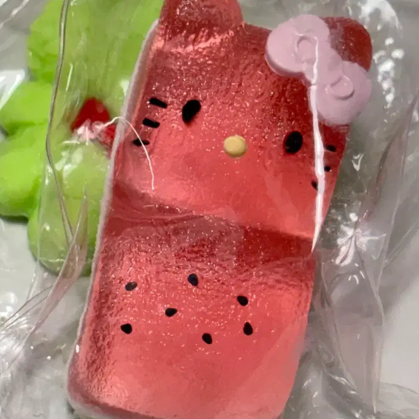 [BUNJANG] Sanrio Hello Kitty Watermelon Squishy Toy / (새제품) 산리오 헬로키티 수박 말랑이 스퀴시