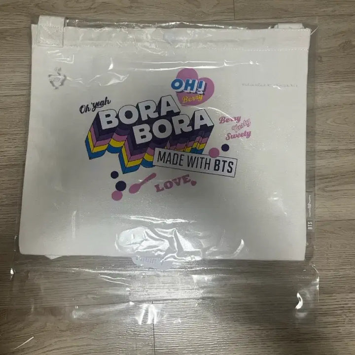 [BUNJANG] BTS Baskin Robbins Collaboration Eco Bag / 방탄소년단 배라 콜라보 에코백