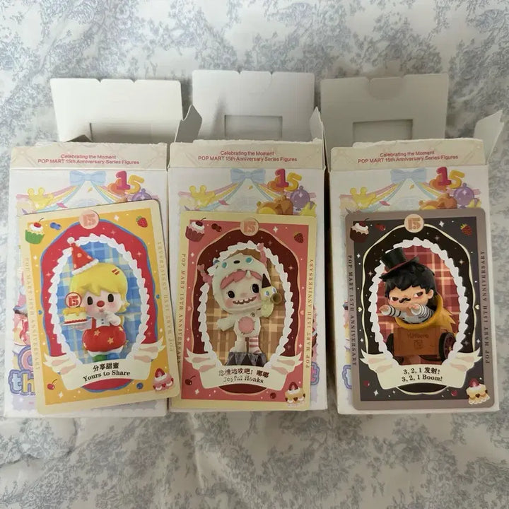 [BUNJANG] Pop Mart 15th Anniversary Figure (Sealed) / [팝마트] 15주년 기념 피규어