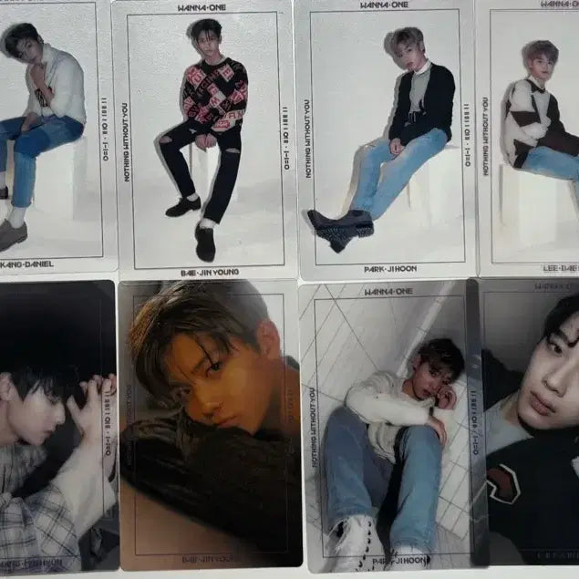 [BUNJANG] Wanna One Beautiful Album Park Jihoon Bundle Set Photocard / 워너원 뷰티풀 앨범 포카 일괄 (박지훈)