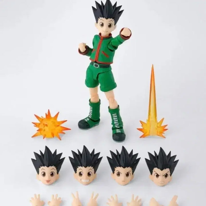 [BUNJANG] Bandai SHFiguarts Gon Freecss Action Figure / 개봉품 반다이 SHFiguarts 헌터x헌터 헌헌 헌터헌터 곤 프릭스 액션 피규어