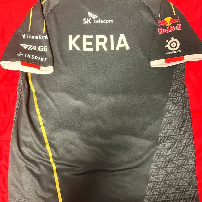 [BUNJANG] T1 2023 Esports World Jersey Keria Player Issue Marking XL / 2023 T1 월드 유니폼 케리아 마킹 XL사이즈 (선수지급용 마킹)